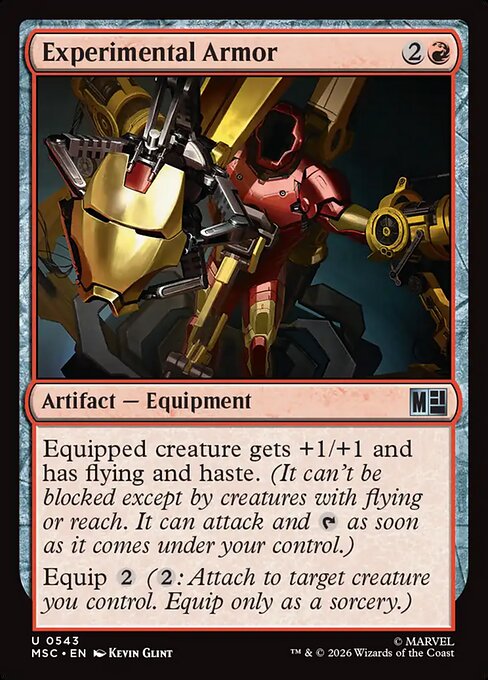 MTG Experimental Armor MSC 543 Regular Nonfoil