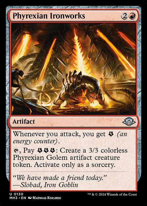 MTG Phyrexian Ironworks MH3 130 Regular Nonfoil