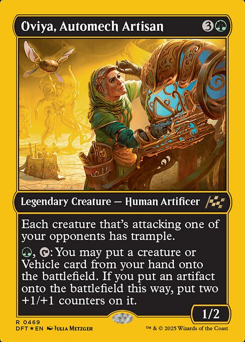 MTG Oviya, Automech Artisan DFT 469 Regular First-Place Foil