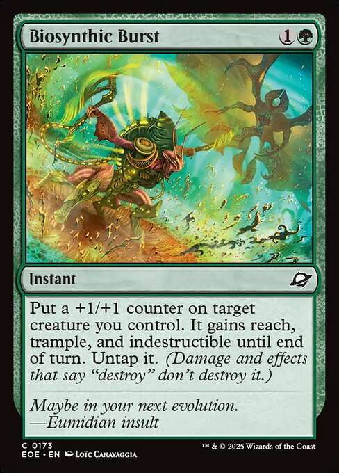 MTG Biosynthic Burst EOE 173 Regular Nonfoil