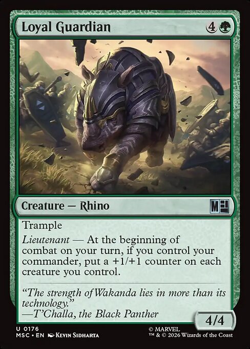 MTG Loyal Guardian MSC 176 Regular Nonfoil
