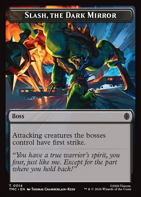 MTG Slash, the Dark Mirror Token TMC 014 Token Nonfoil
