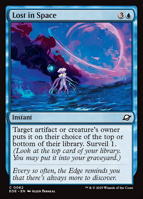 MTG Lost in Space EOE 062 Regular Foil