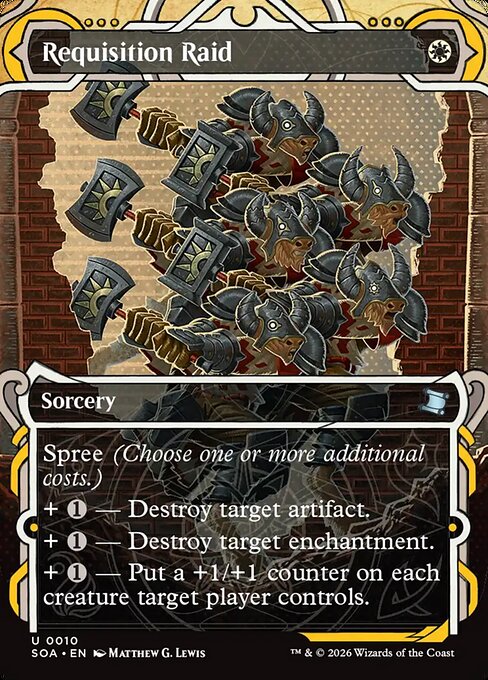 MTG Requisition Raid SOA 010 Mystical Archive Foil