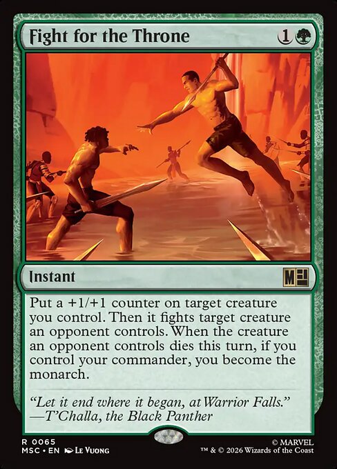 MTG Fight for the Throne MSC 065 Regular Nonfoil