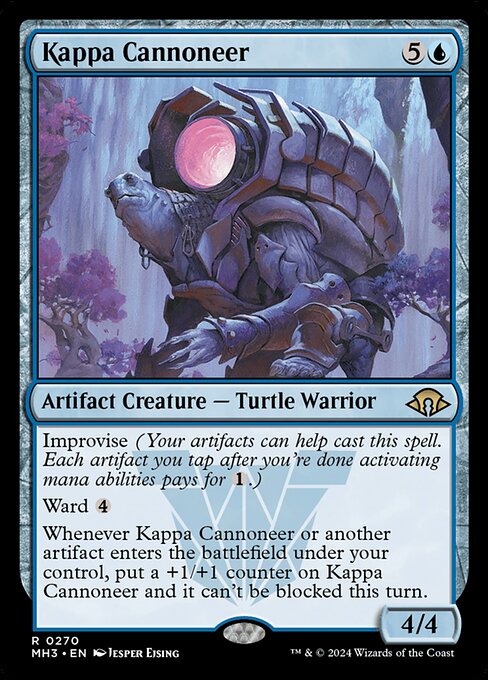 MTG Kappa Cannoneer MH3 270 Regular Foil