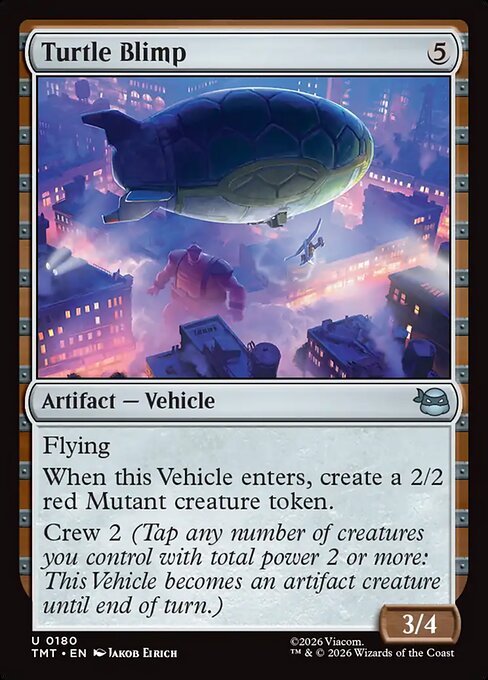 MTG Turtle Blimp TMT 180 Regular Nonfoil