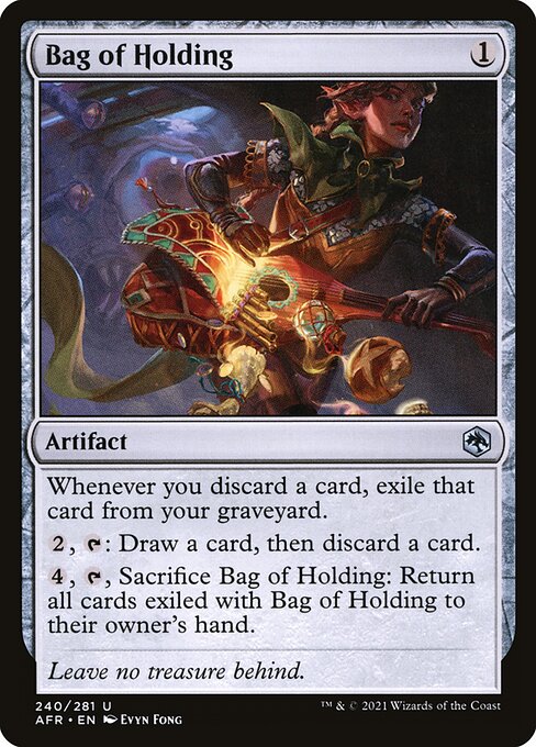 MTG Bag of Holding AFR 240 Regular Foil