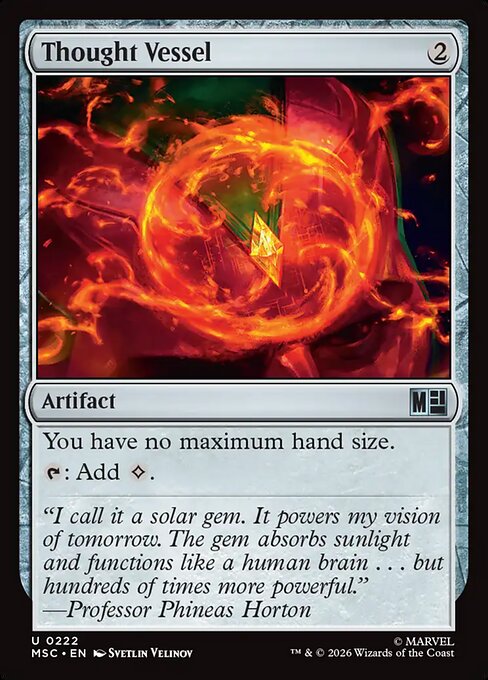 MTG Thought Vessel MSC 222 Regular Nonfoil