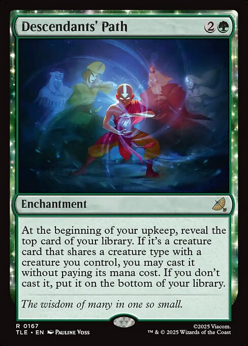 MTG Descendants' Path [TLE 167] Nonfoil