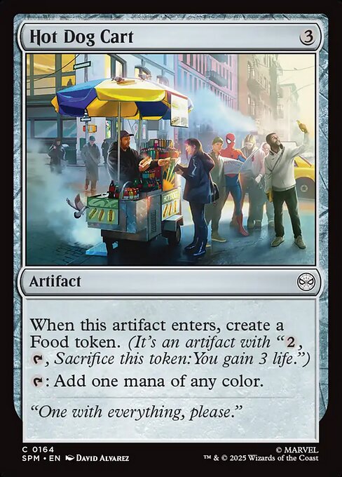 MTG Hot Dog Cart SPM 164 Regular Nonfoil