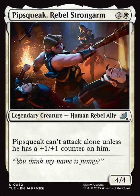 MTG Pipsqueak, Rebel Strongarm [TLE 082] Foil