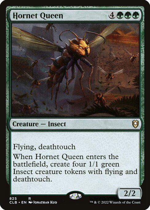 MTG Hornet Queen CLB 825 Commander Deck Nonfoil