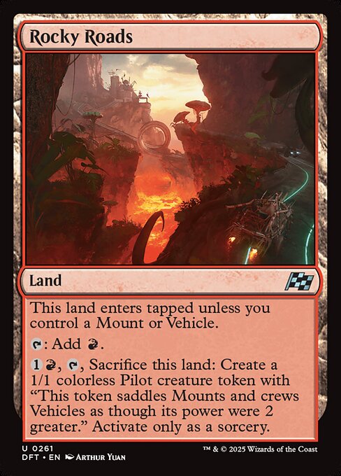 MTG Rocky Roads DFT 261 Regular Foil