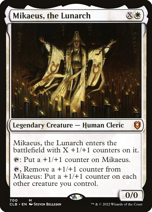 MTG Mikaeus, the Lunarch CLB 700 Commander Deck Nonfoil