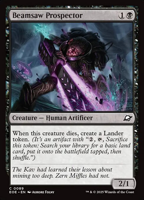 MTG Beamsaw Prospector EOE 089 Regular Nonfoil