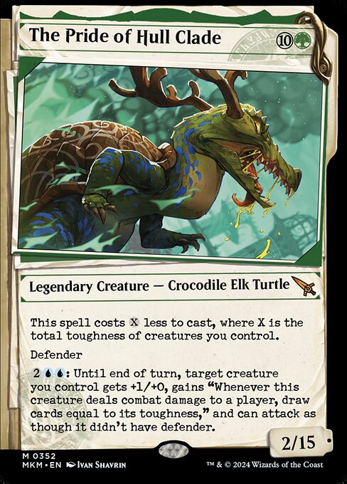 MTG The Pride of Hull Clade MKM 352 Showcase Dossier Nonfoil
