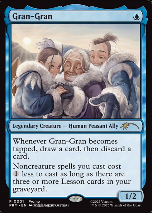 MTG Gran-Gran PW25 014 WPN Play Promo Foil