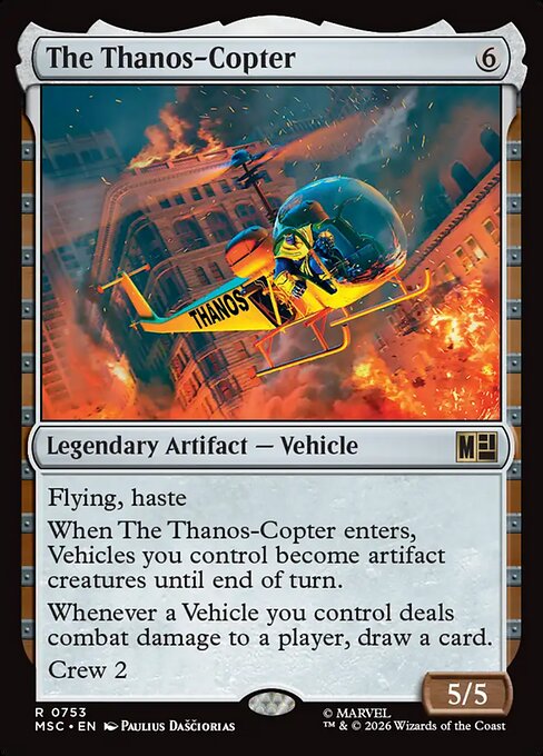 MTG The Thanos-Copter MSC 753 Regular Nonfoil