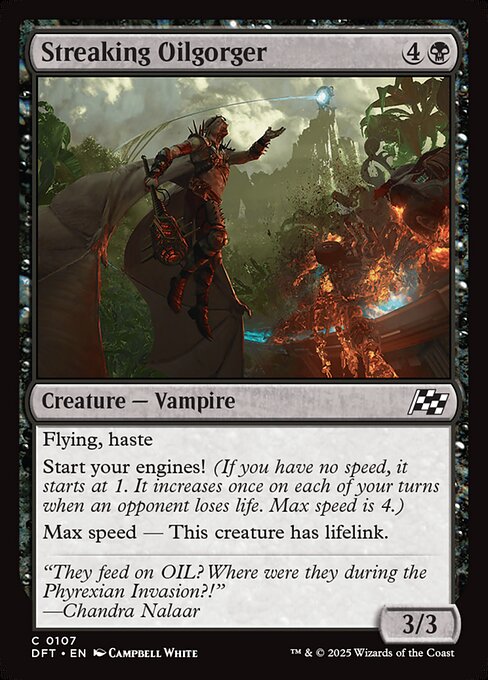 MTG Streaking Oilgorger DFT 107 Regular Foil