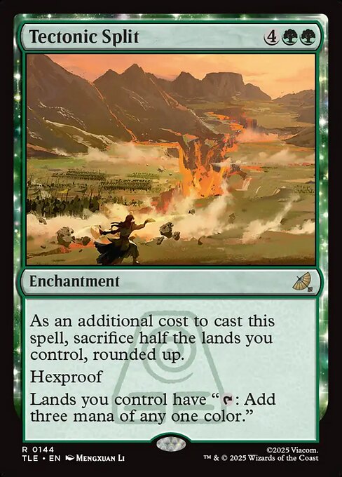 MTG Tectonic Split [TLE 144] Foil