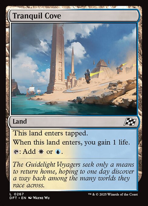 MTG Tranquil Cove DFT 267 Regular Nonfoil