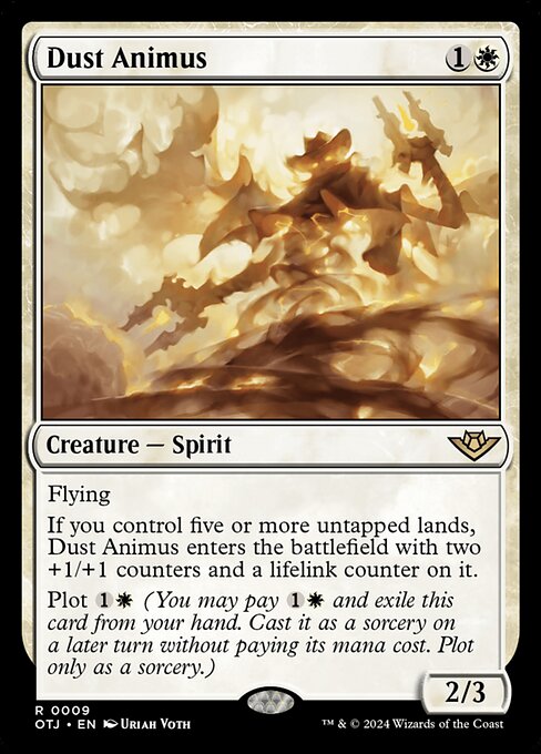 MTG Dust Animus OTJ 009 Regular Foil