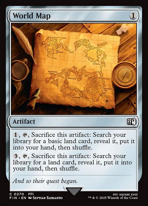 MTG World Map FIN 270 Regular Nonfoil