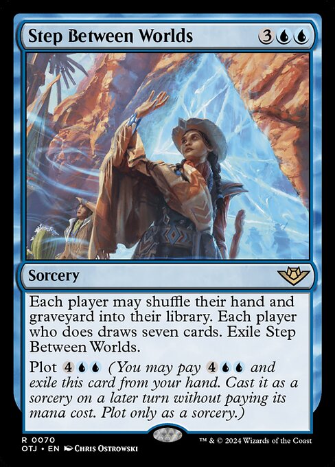 MTG Step Between Worlds OTJ 070 Regular Foil