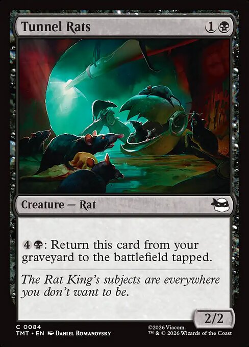 MTG Tunnel Rats TMT 084 Regular Foil