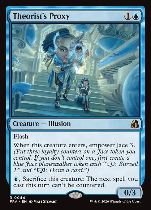 MTG Theorist's Proxy FRA 044 Standard Foil front
