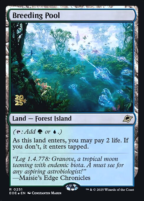 MTG Breeding Pool PEOE 251s Prerelease Foil