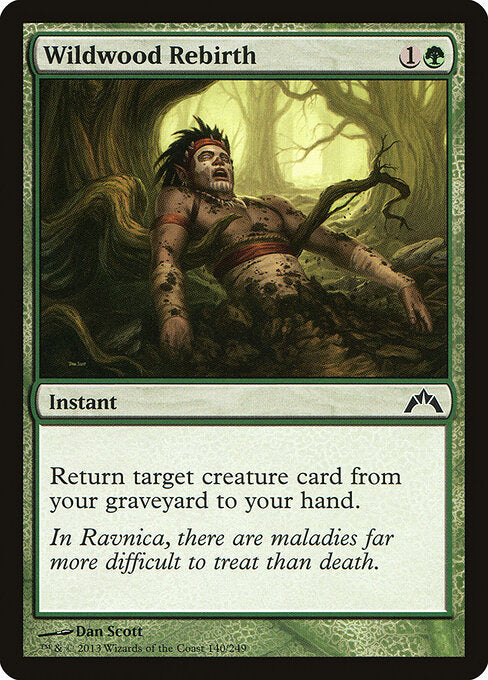 MTG Wildwood Rebirth GTC 140 Regular Nonfoil