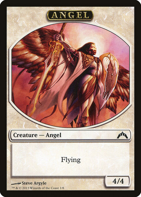 MTG Angel Token GTC 001 Token Nonfoil