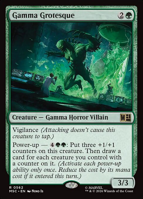 MTG Gamma Grotesque MSC 562 Regular Nonfoil