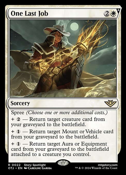 MTG One Last Job OTJ 022 Regular Nonfoil