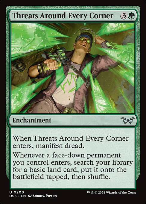 MTG Threats Around Every Corner DSK 200 Regular Nonfoil