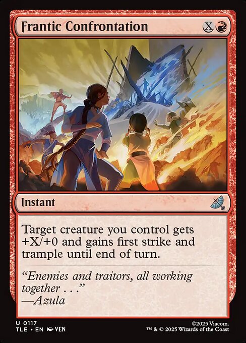 MTG Frantic Confrontation [TLE 117] Foil