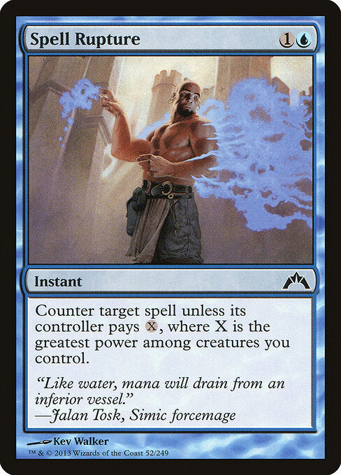 MTG Spell Rupture GTC 052 Regular Foil