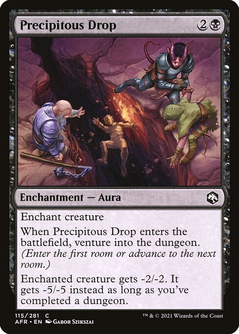 MTG Precipitous Drop AFR 115 Regular Nonfoil