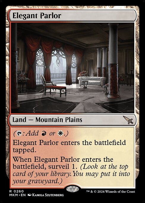 MTG Elegant Parlor MKM 260 Regular Foil