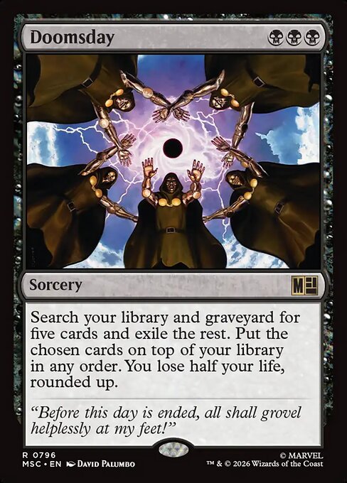 MTG Doomsday MSC 796 Regular Foil