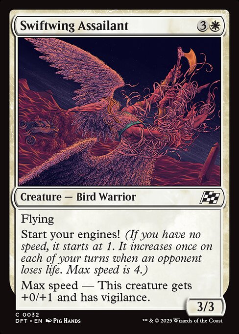 MTG Swiftwing Assailant DFT 032 Regular Nonfoil