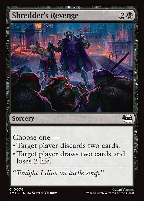MTG Shredder's Revenge TMT 076 Regular Foil