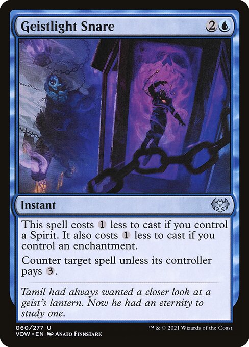 MTG Geistlight Snare VOW 060 Standard Nonfoil front