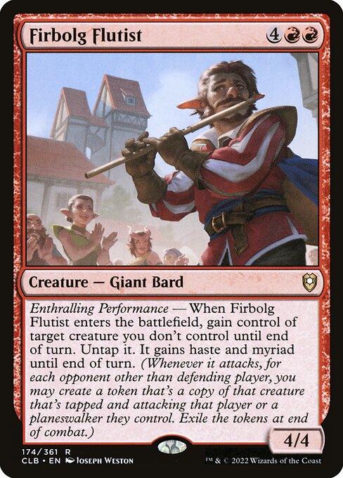 MTG Firbolg Flutist CLB 174 Regular Nonfoil