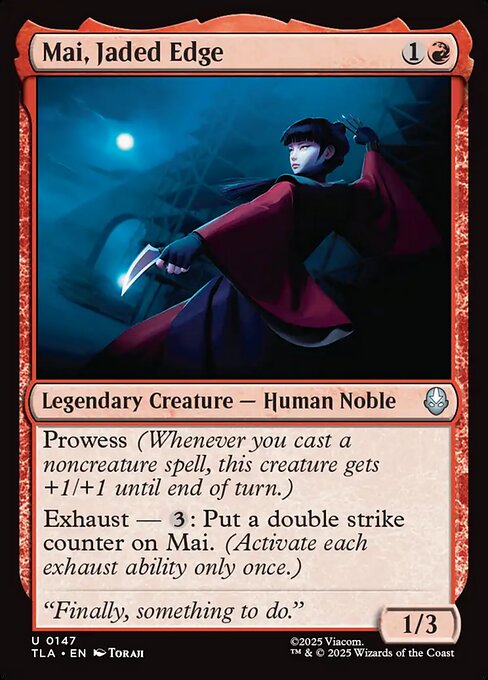MTG Mai, Jaded Edge TLA 147 Regular Nonfoil