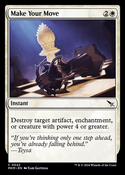 MTG Make Your Move MKM 022 Regular Foil
