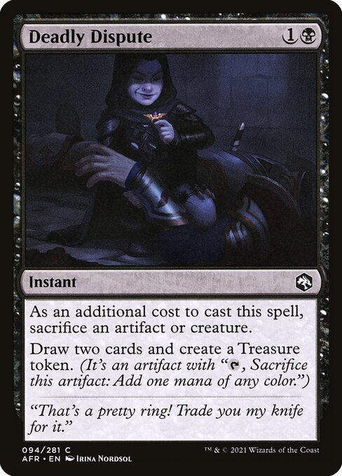 MTG Deadly Dispute AFR 094 Regular Foil