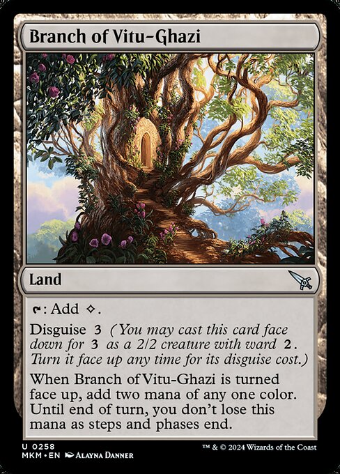 MTG Branch of Vitu-Ghazi MKM 258 Regular Nonfoil